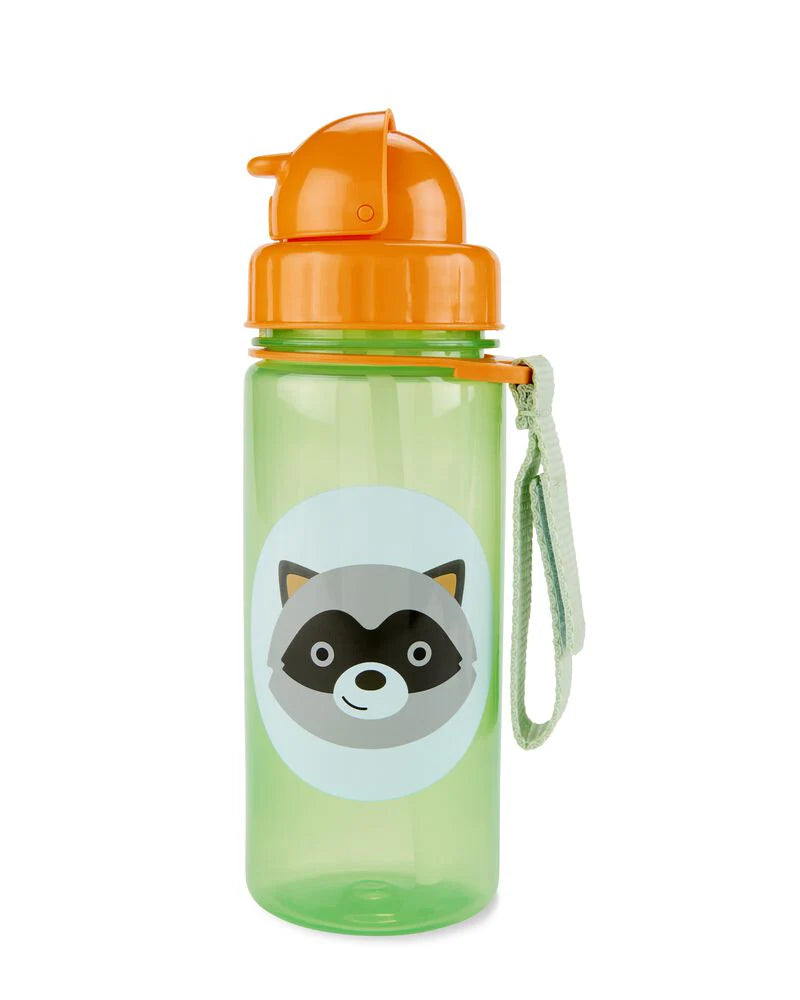 Zoo Straw Bottle - Raccoon Zoo Straw Bottle - Raccoon