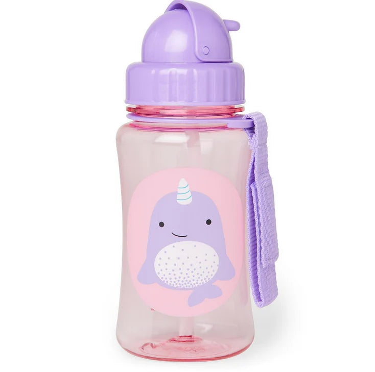 Zoo Straw Bottle Narwhal Zoo Straw Bottle Narwhal