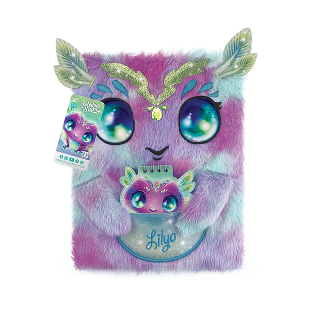 2 in 1 plush notebook - Lilya