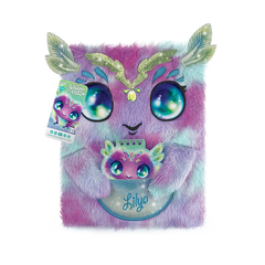 2 in 1 plush notebook - Lilya