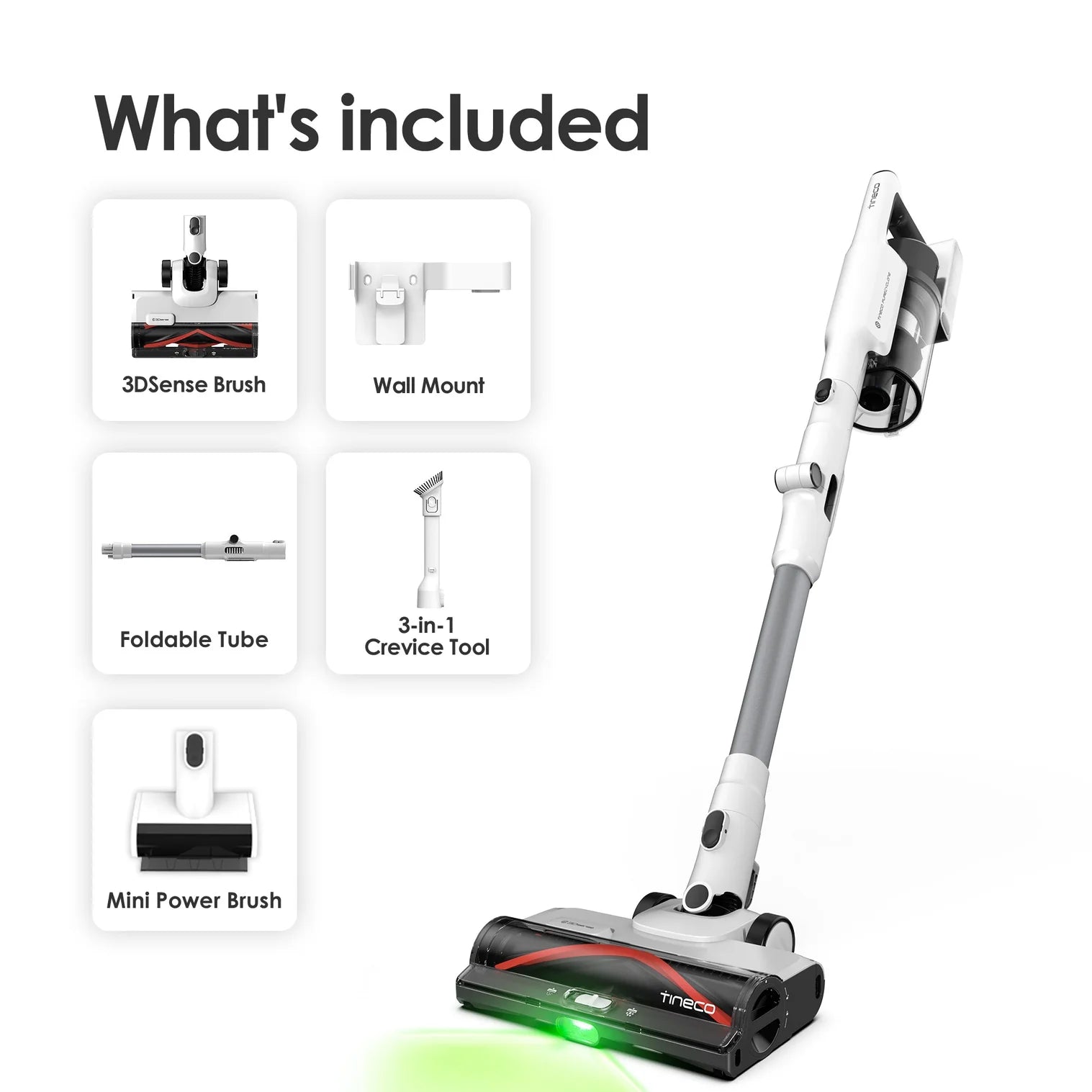 Tineco A50S Cordless Stick Vacuum , 500 W