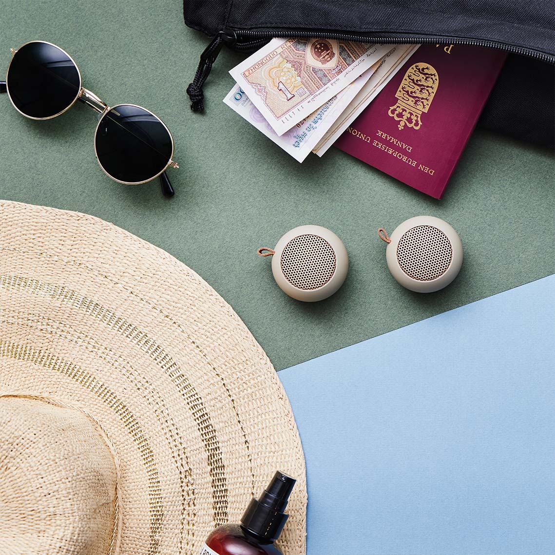 Kreafunk aGO Mini Ivory Sand Bluetooth Speaker