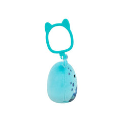 Squishmallows Clip-On Garth Teal Alien