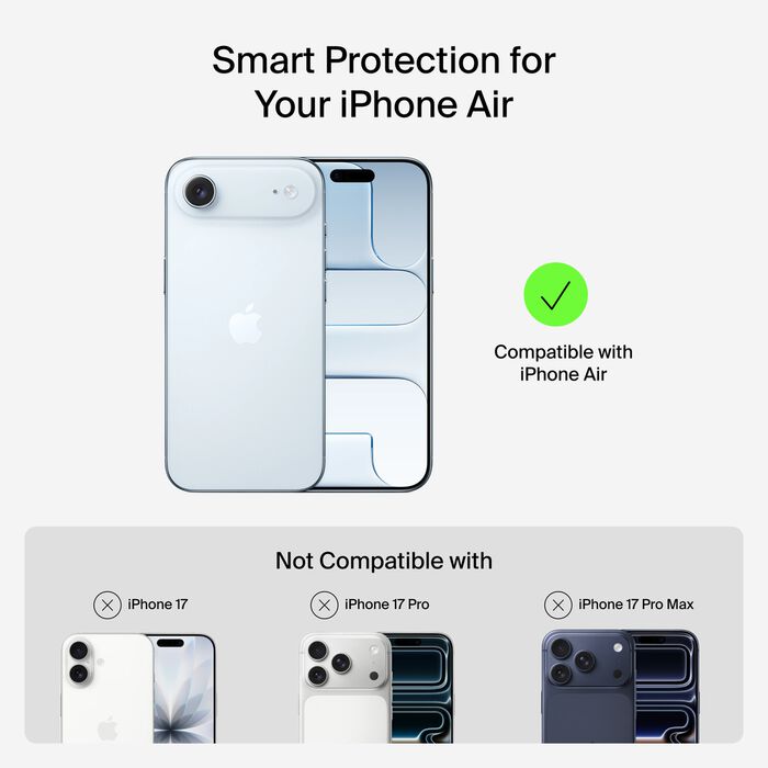Belkin SheerForce Grip Case for iPhone Air - Black