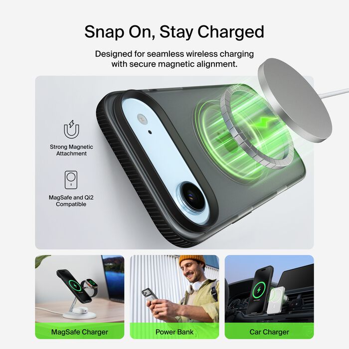 Belkin SheerForce Grip Case for iPhone Air - Black
