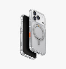 UNIQ Swivix Rotating Kickstand Case for 17 Pro - Clear