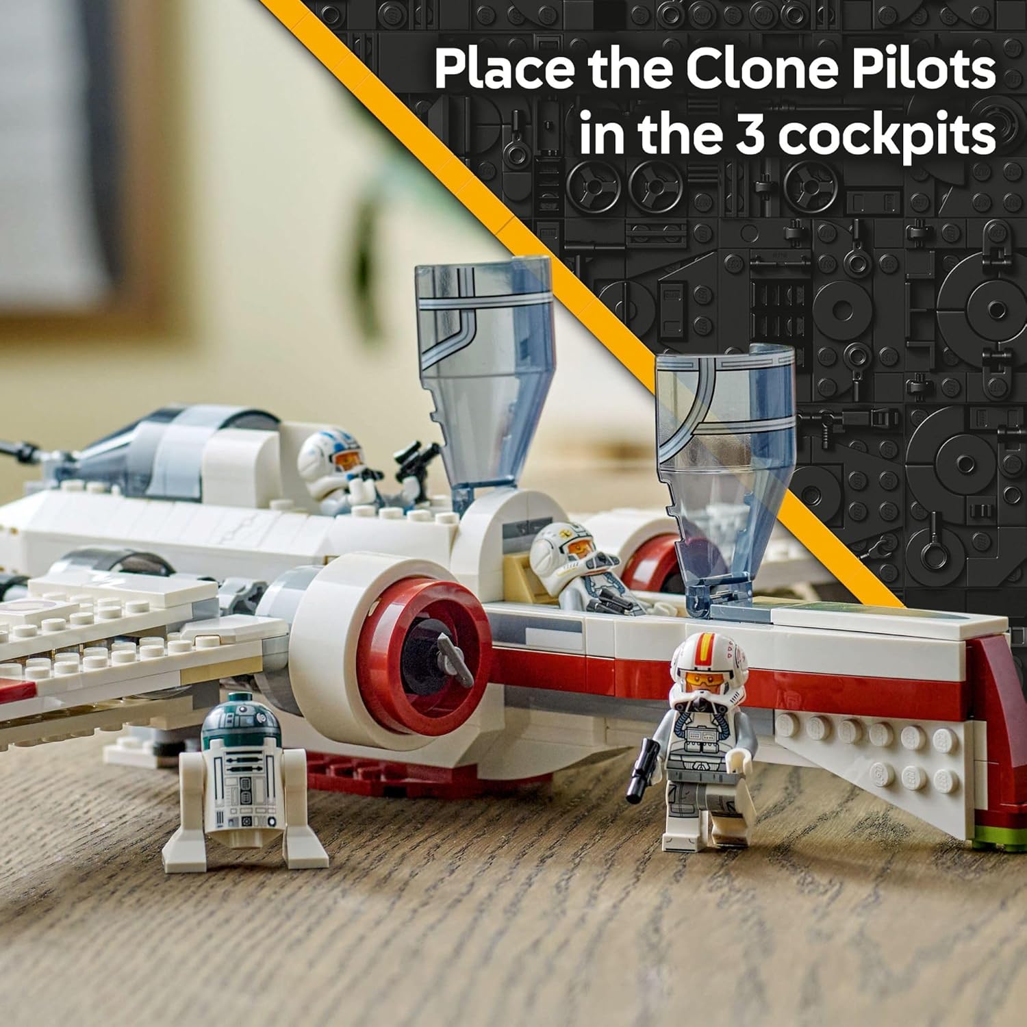 LEGO Star Wars: Revenge of The Sith ARC-170 Starfighter Spaceship , Ages 9+