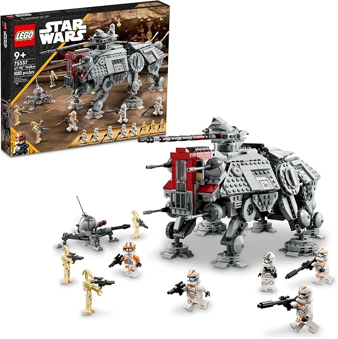 LEGO Star Wars at-TE Walker 75337 Poseable Toy, Revenge of The Sith , Ages 9+