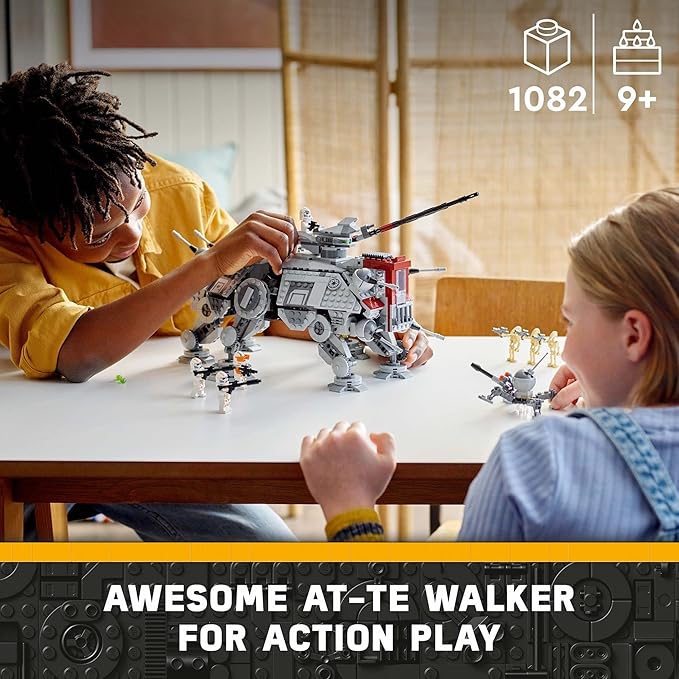 LEGO Star Wars at-TE Walker 75337 Poseable Toy, Revenge of The Sith , Ages 9+