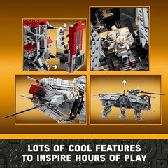 LEGO Star Wars at-TE Walker 75337 Poseable Toy, Revenge of The Sith , Ages 9+
