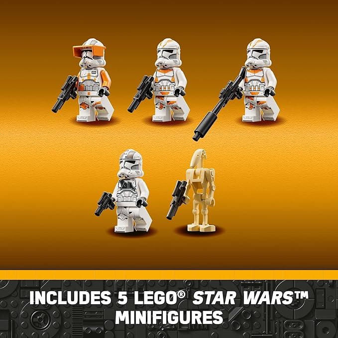 LEGO Star Wars at-TE Walker 75337 Poseable Toy, Revenge of The Sith , Ages 9+