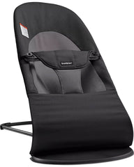 BABYBJÖRN Bouncer Balance Soft - Black/Dark Grey Woven