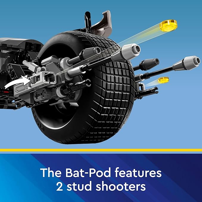 LEGO DC Batman Construction Figure & The Bat-Pod Bike , Ages 12+