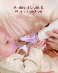 GROWNSY Electric Baby Nasal Aspirator with 3 Suction Modes - White