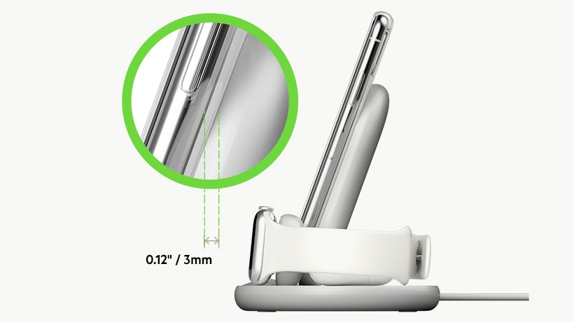 Belkin 3‑in‑1 Wireless Charging Dock - White