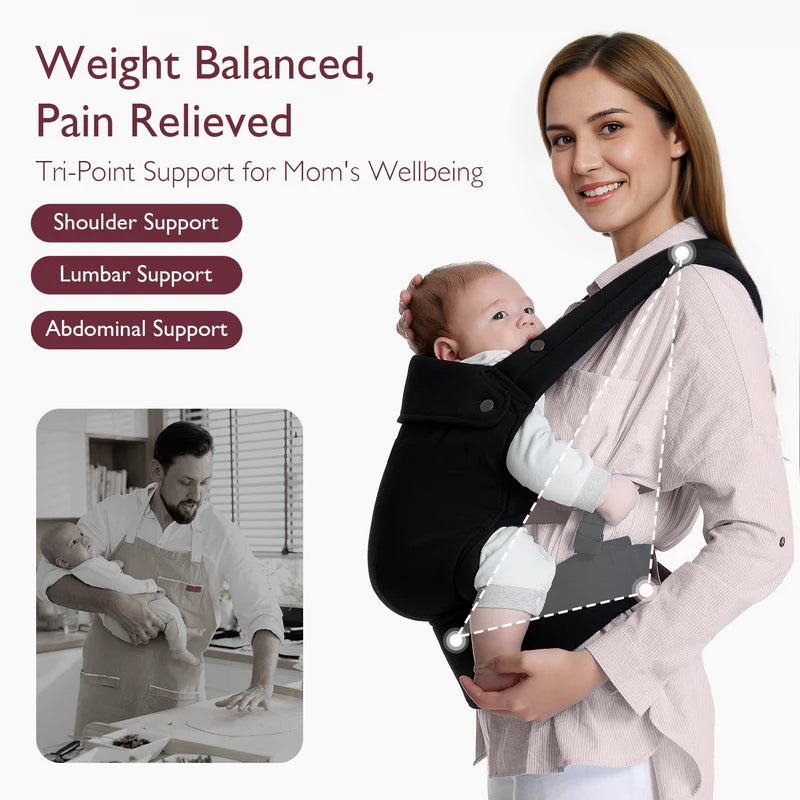 3-in-1 Baby Carrier - Black
