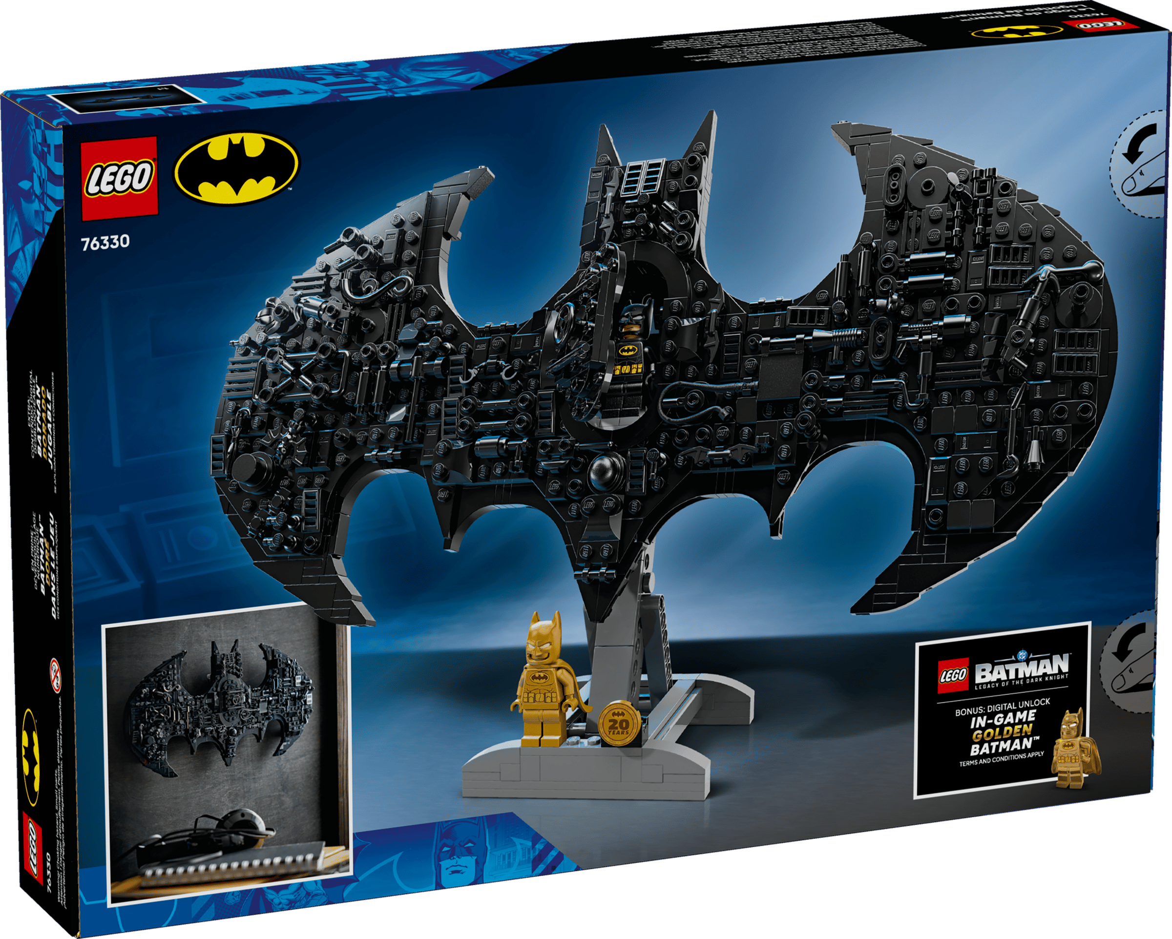 LEGO® DC Batman™ Logo 76330 – 678 Pieces, 12+