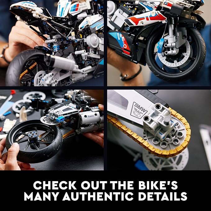 LEGO Technic BMW M 1000 RR 42130 Motorcycle , Ages 18+