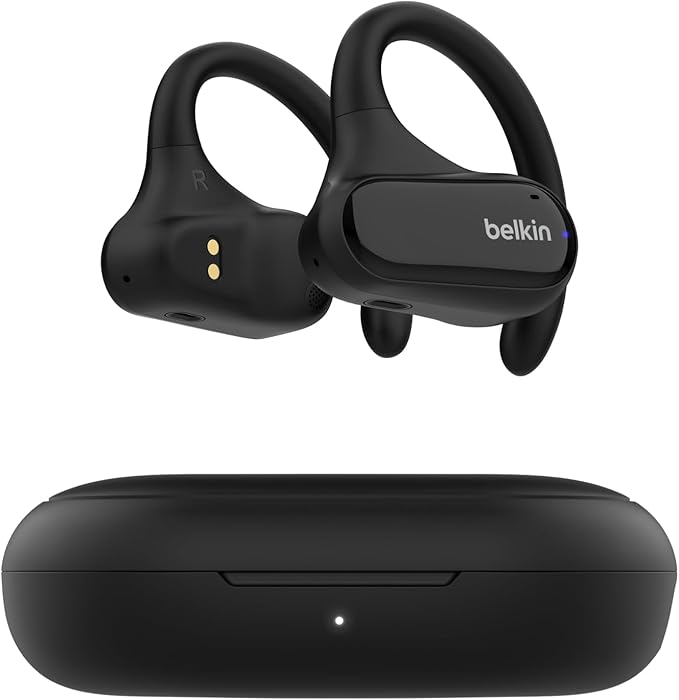 BELKIN SOUNDFORM BREEZE OPEN EAR TRUE WIRELESS EARBUDS - Black