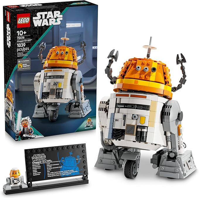 LEGO Star Wars: Ahsoka Chopper (C1-10P) Astromech Droid , Ages 10+