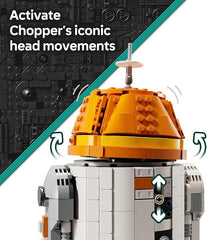 LEGO Star Wars: Ahsoka Chopper (C1-10P) Astromech Droid , Ages 10+