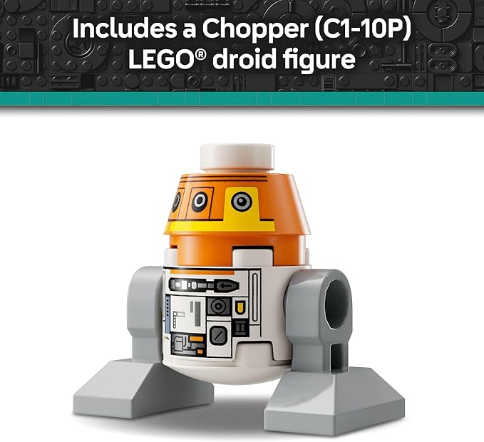 LEGO Star Wars: Ahsoka Chopper (C1-10P) Astromech Droid , Ages 10+