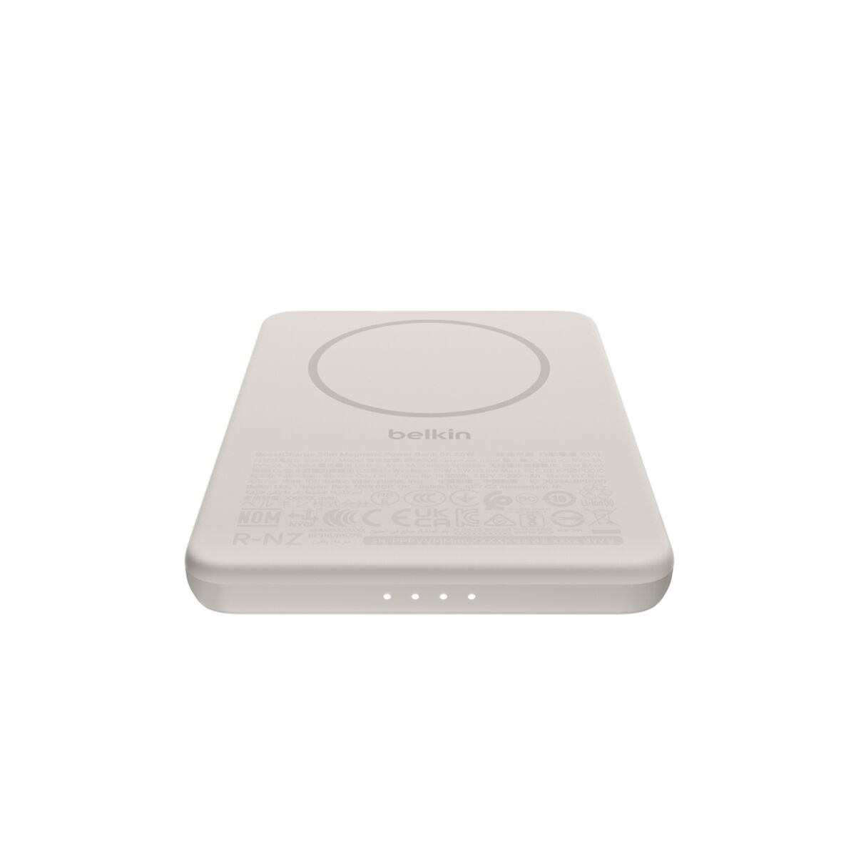 Belkin BoostCharge Slim Magnetic 5000mAh Power Bank MagSafe - Sand