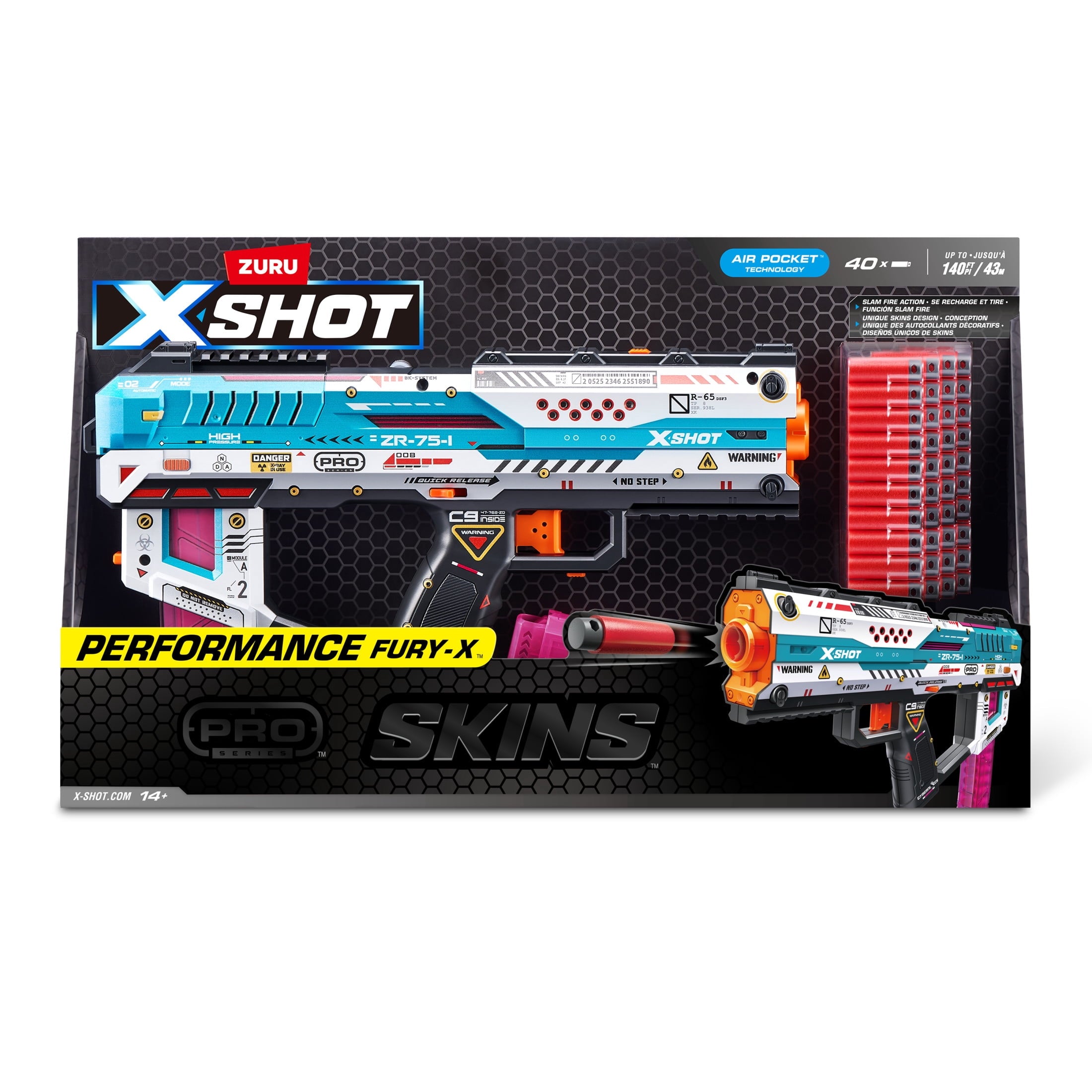 X-Shot Skins Pro Series Fury-X Blaster