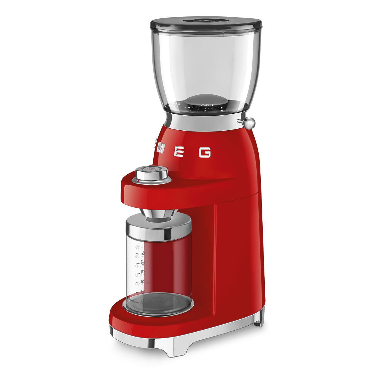 Smeg Coffee Grinder - Red