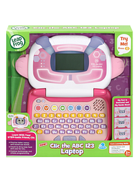 LeapFrog Clic the ABC 123 Laptop - Pink