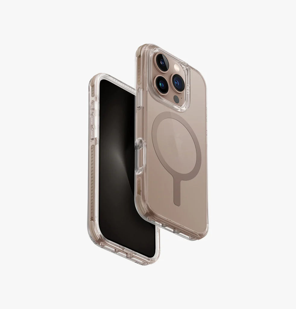 UNIQ Combat Triple-Layered Protective Case for 16 Pro Max - Gold