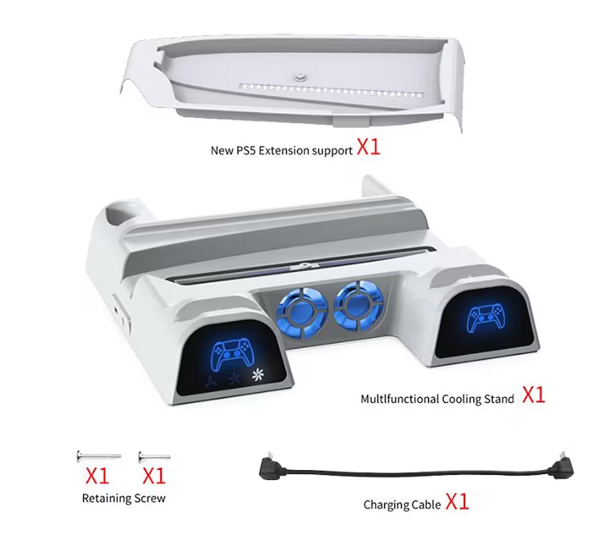 DOBE PlayStation 5 DualSense Charging Station
