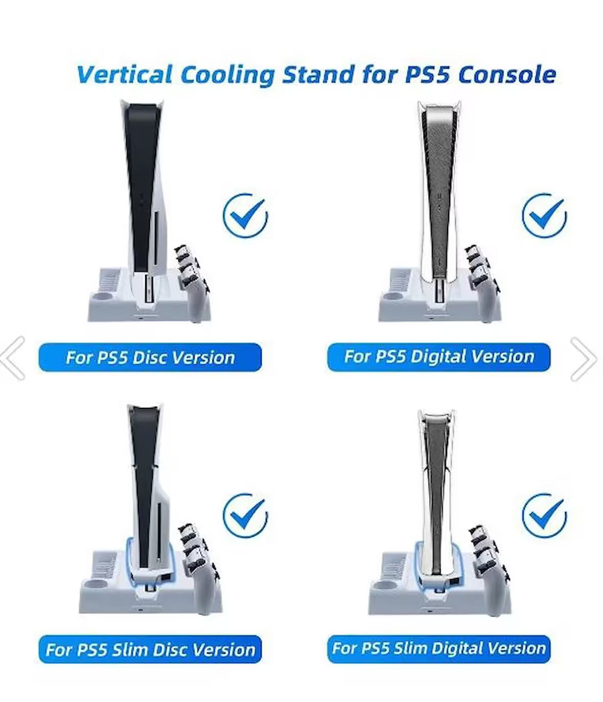 DOBE PlayStation 5 DualSense Charging Station