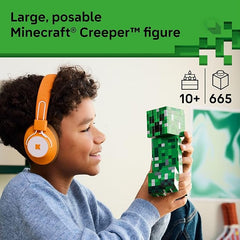 LEGO Minecraft The Creeper Kids Building Toy , Ages 10+