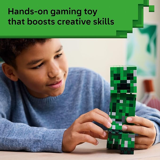 LEGO Minecraft The Creeper Kids Building Toy , Ages 10+