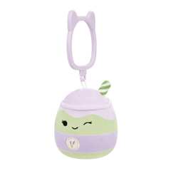 Squishmallows Clip-On Latchmi Lavender Matcha Latte