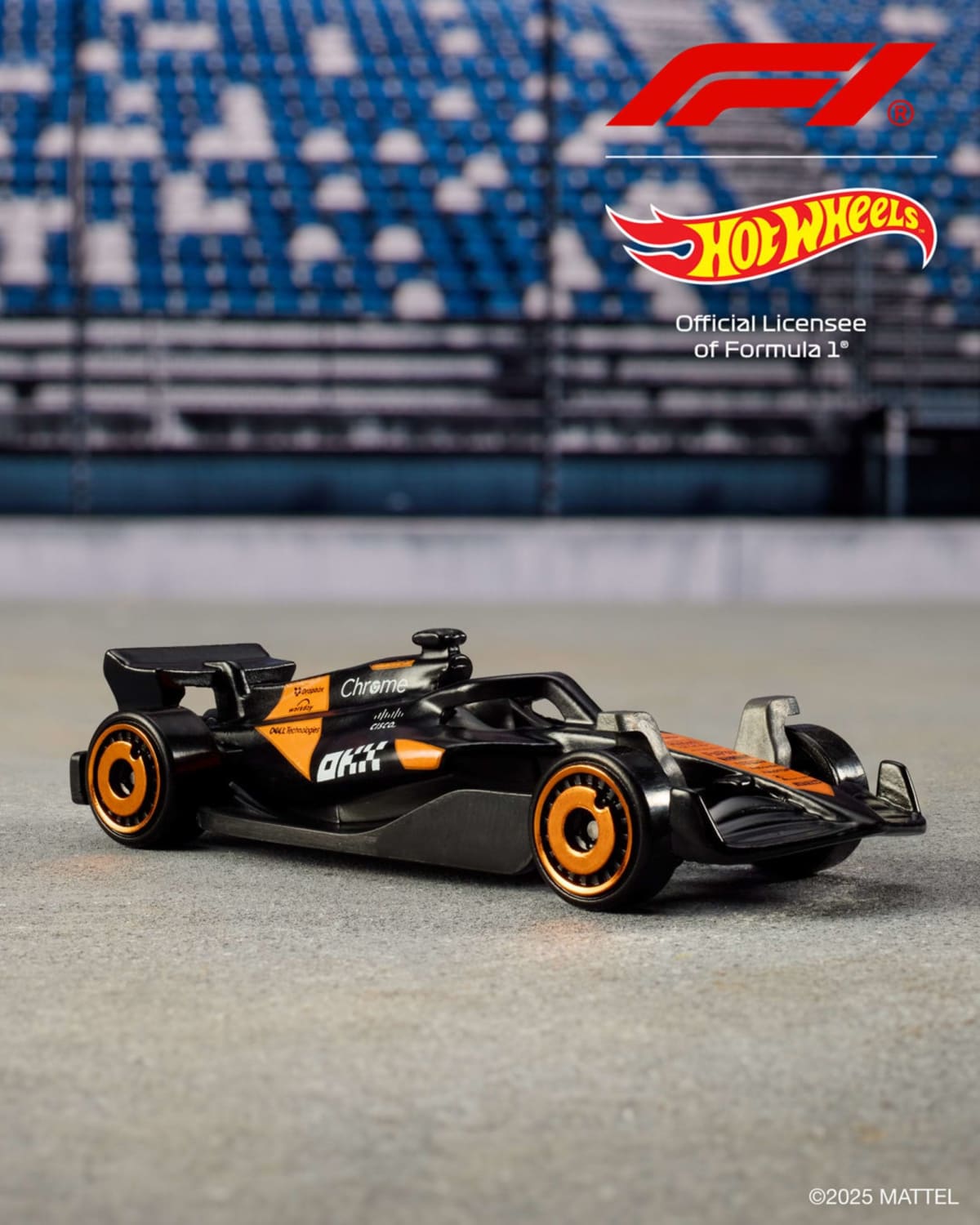 Hot Wheels F1 Race Cars 5-Pack – 1:64 Die-Cast Formula 1 Team Set