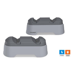 DOBE TP5 1501S For PS5 / PS5 DualSense Edge Controller Charging Stand Dual - Gray