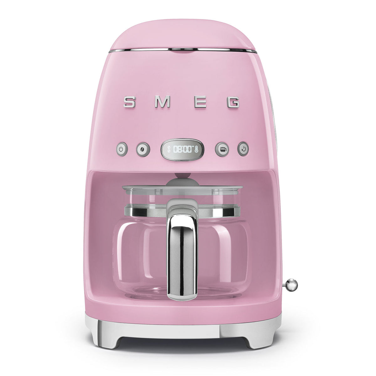 Smeg Drip Coffee Machine 50's Style Aesthetic - Pink