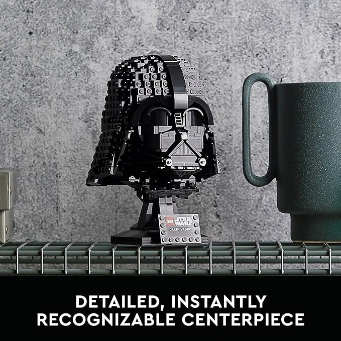 LEGO Star Wars Darth Vader Helmet Building , ages 18+