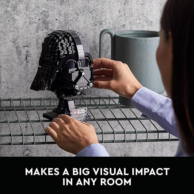 LEGO Star Wars Darth Vader Helmet Building , ages 18+