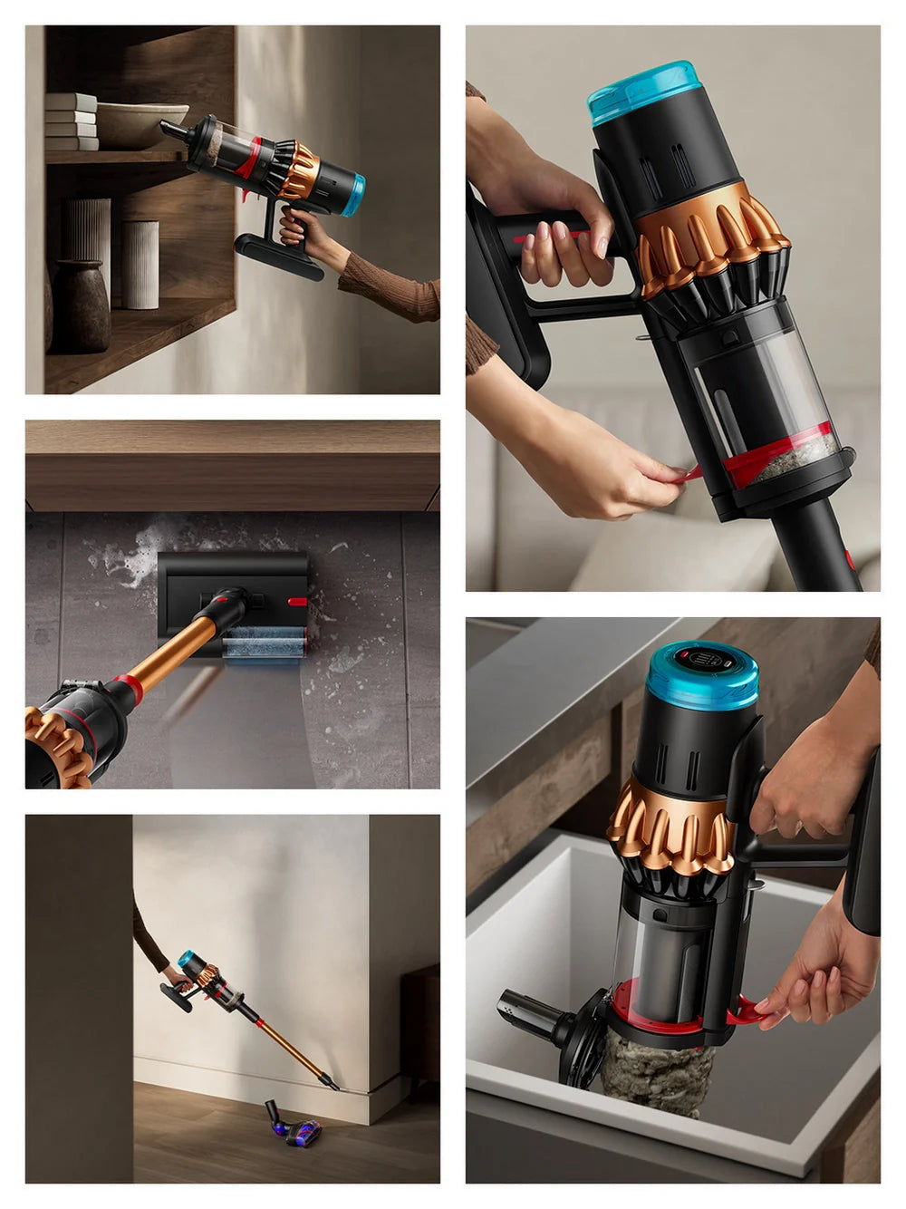 Dyson V16 Piston Animal Submarine - Copper/Black