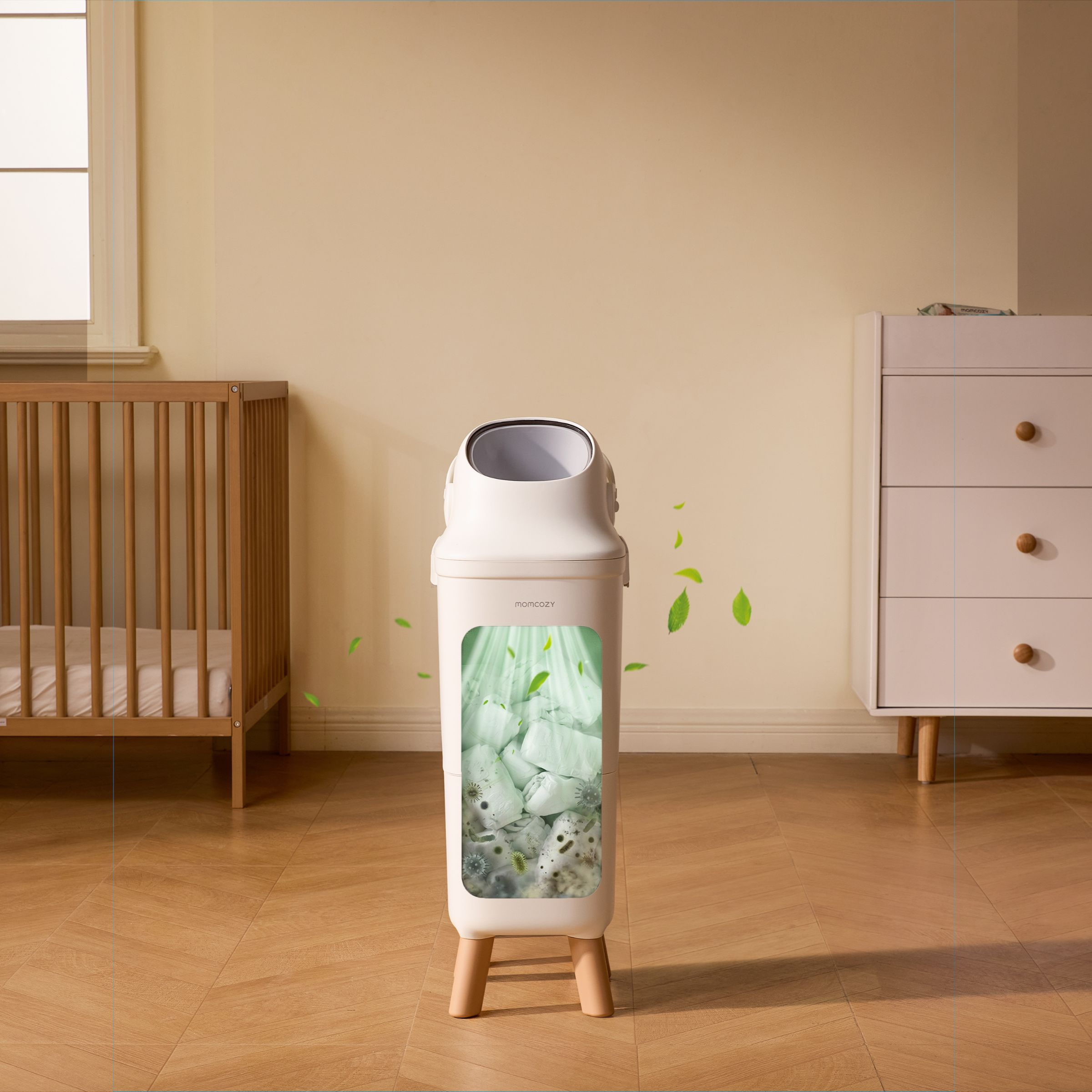 Momcozy Triple-Seal Diaper Pail