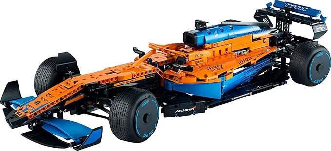 LEGO 42141 Technic McLaren Formula 1 2022 Replica Race Car Model , Ages 18+