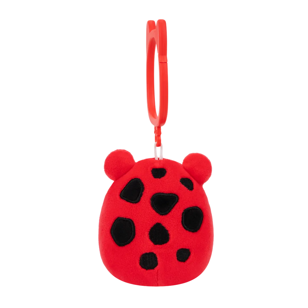 Squishmallows Clip-On Obu Red Tropical Frog
