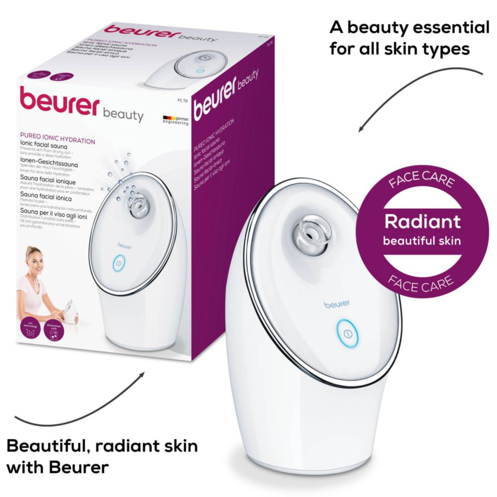 Beurer FC 72 Ionic Facial Sauna – Facial Steamer