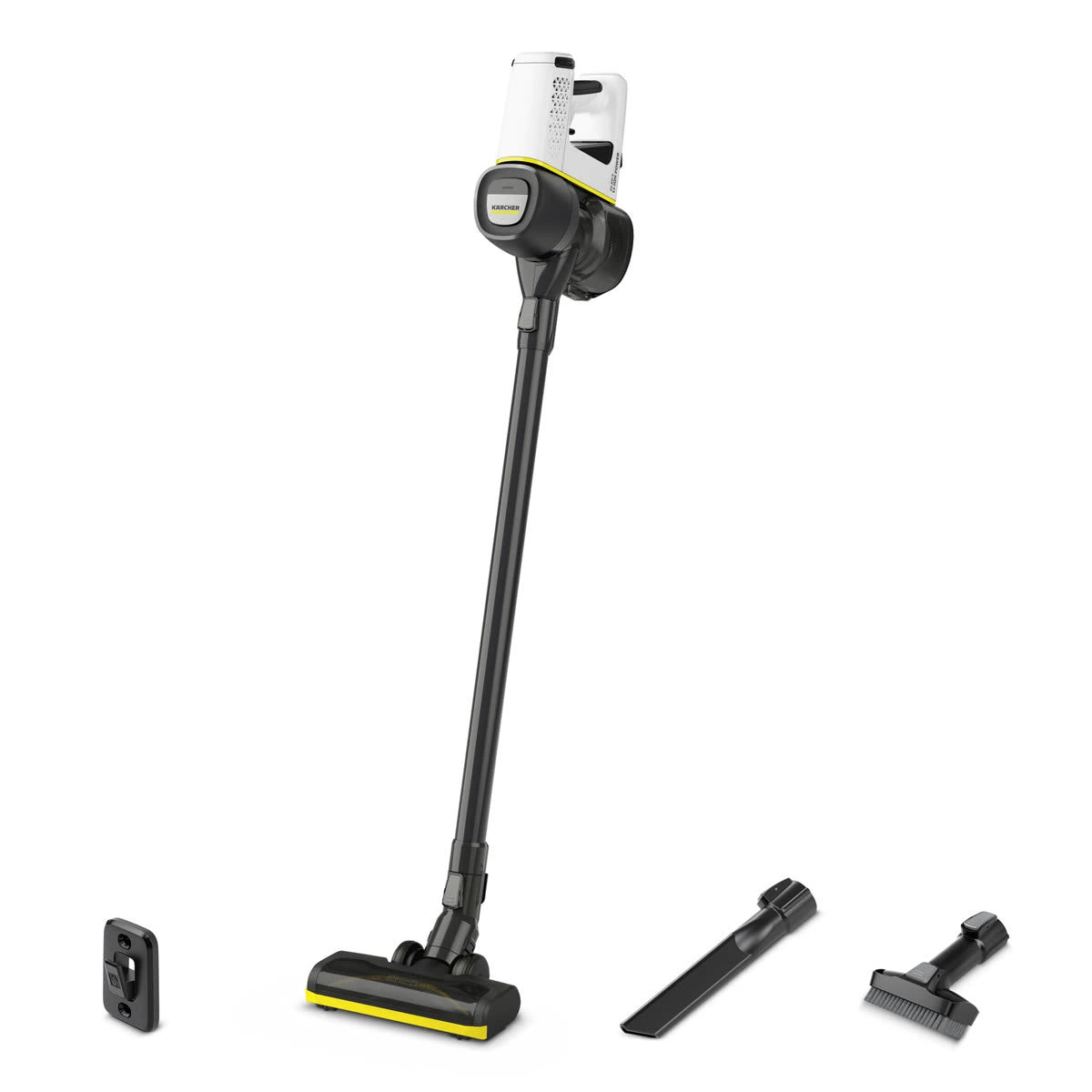 Karcher Upright Vacuum Cleaner Cordless Run Time Up To 30 Minutes White