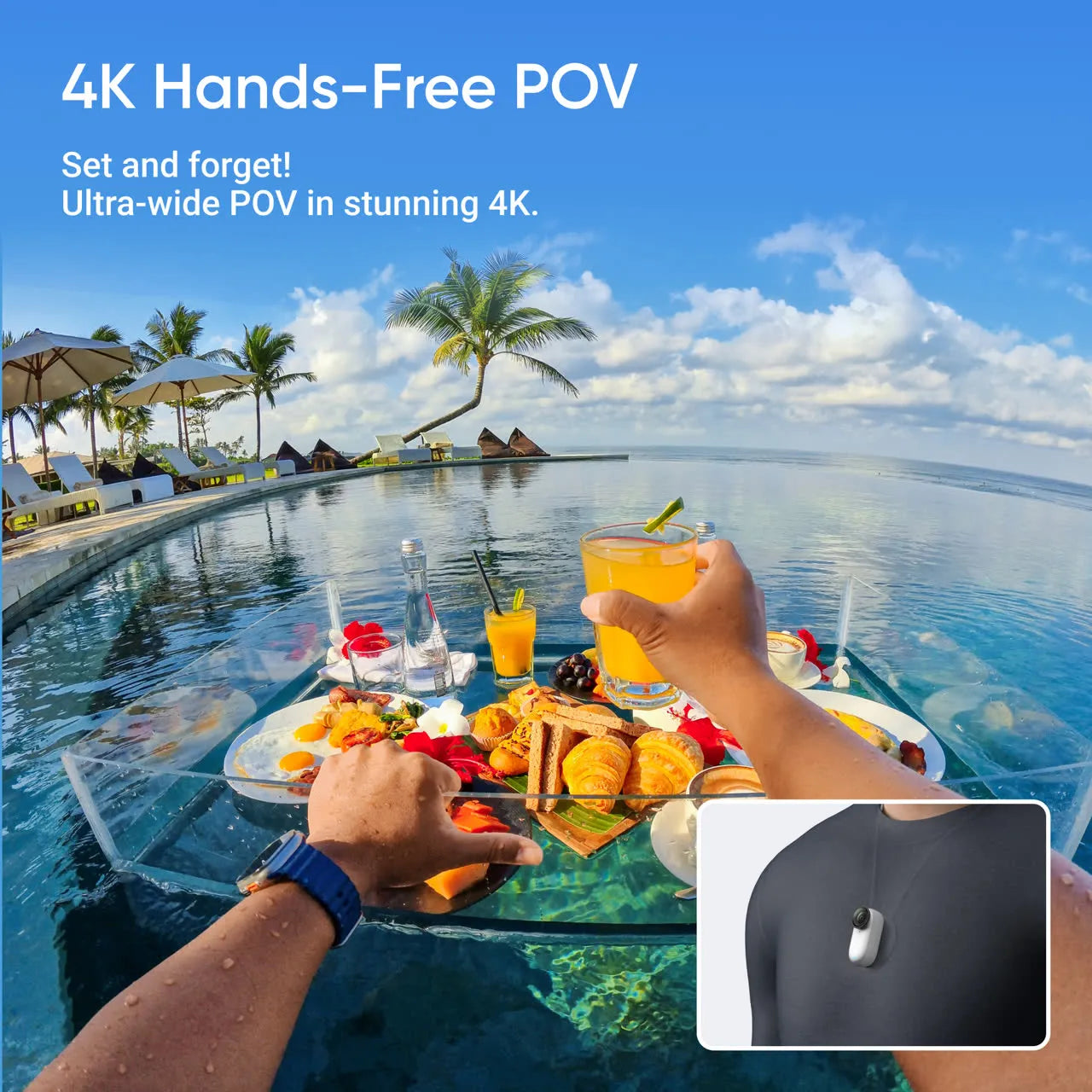Insta360 go 3s standard edition - Black Insta360 go 3s standard edition - Black