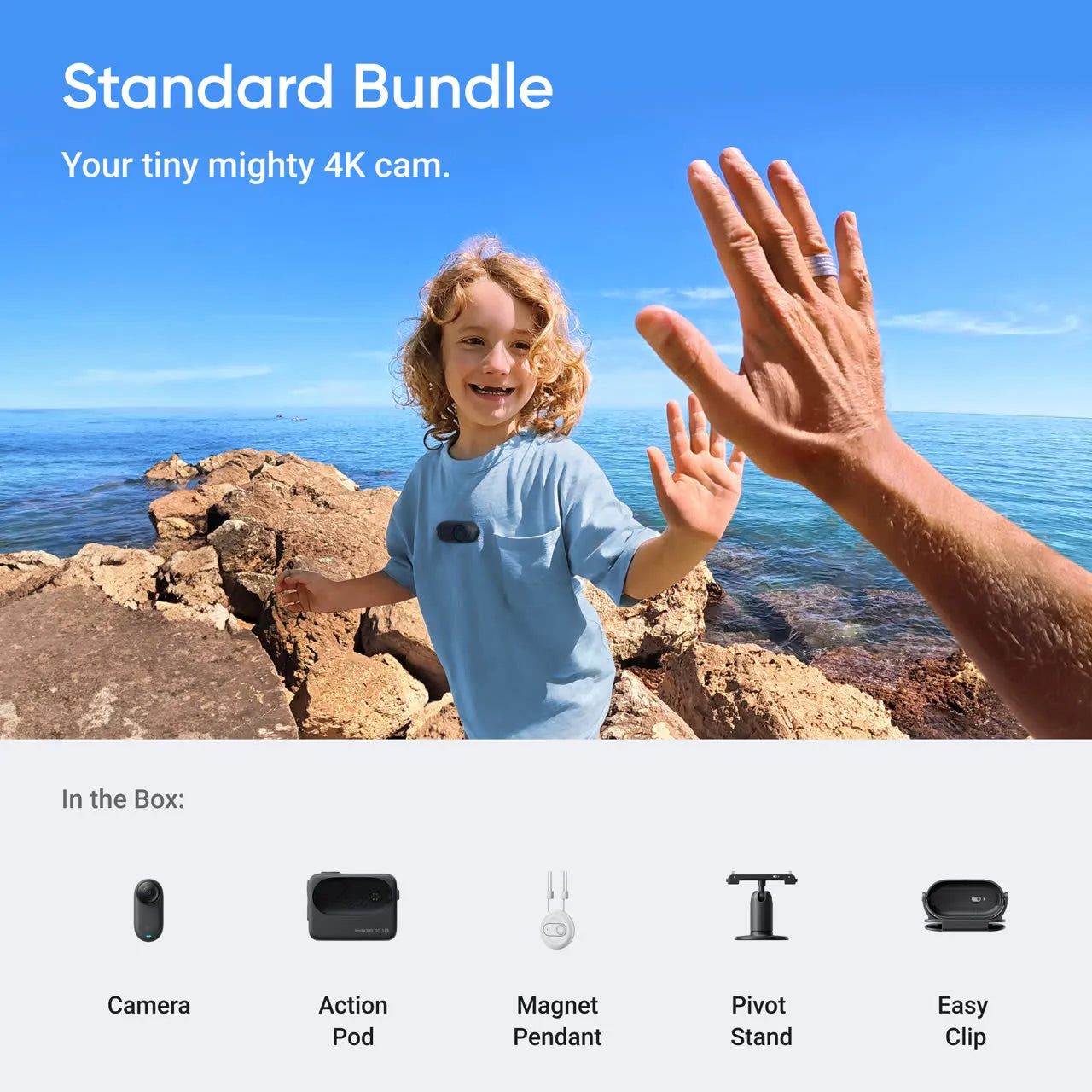 Insta360 go 3s standard edition - Black Insta360 go 3s standard edition - Black