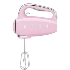 Smeg Hand Mixer 50's Style Aesthetic - Pink